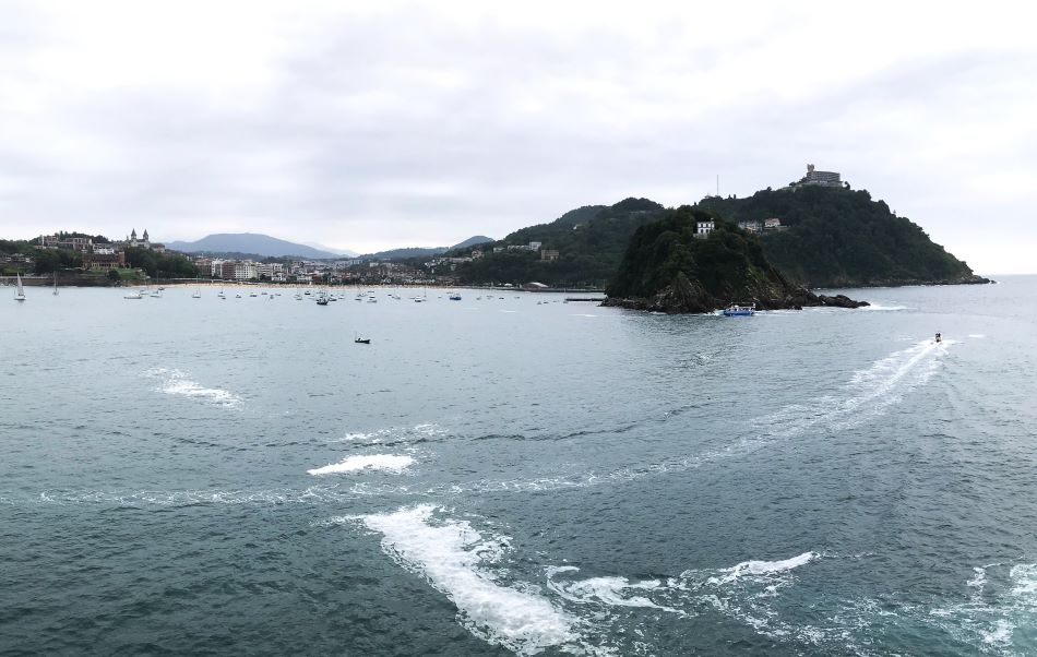 Výhled na San Sebastian
