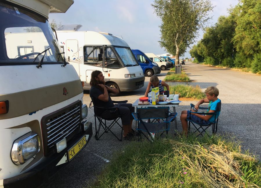 Stellplatz v Gradu